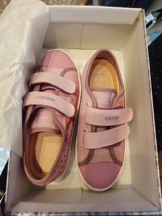 Zapatillas Geox Niña Talla 32 Nuevas