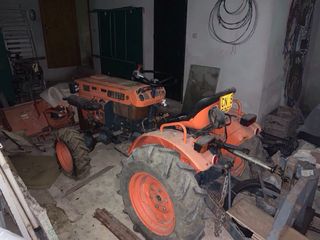 Trattore Kubota B7100 con fresa Maschio cm 130