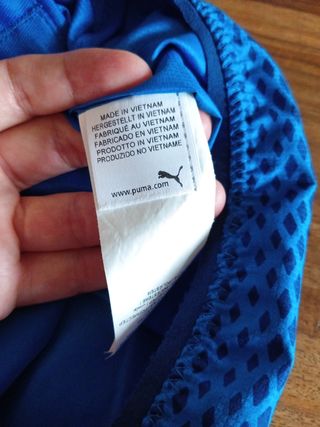 Chaqueta Puma Azul con Capucha