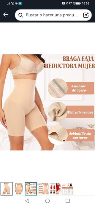 Faja Pantalón Moldeadora Beige