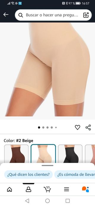 Faja Pantalón Moldeadora Beige