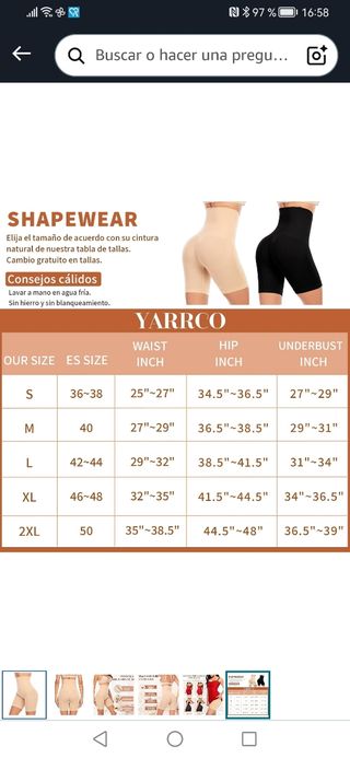 Faja Pantalón Moldeadora Beige