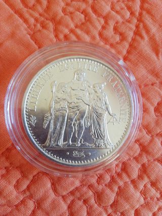 Moneda Plata Francesa