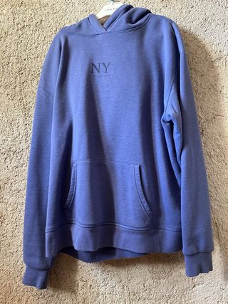 Sudadera NY Primark Azul Talla M