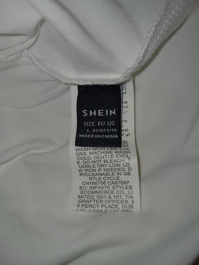 Camiseta Shein Tiburones Talla L