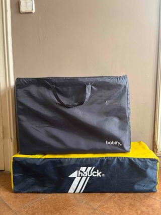 Cuna de viaje Hauck + colchón plegable Babify