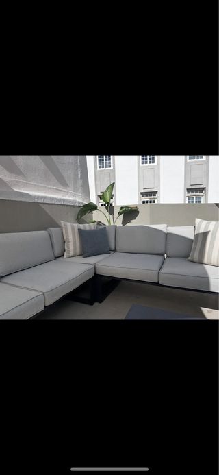 Conjunto de sofás de exterior