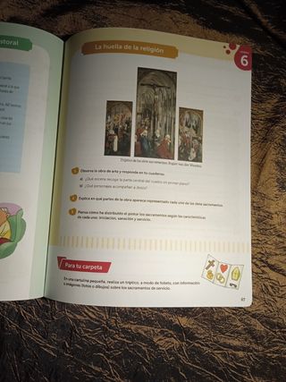 RELIGION CATOLICA SERIE BRUJULA 6 PRIMARIA