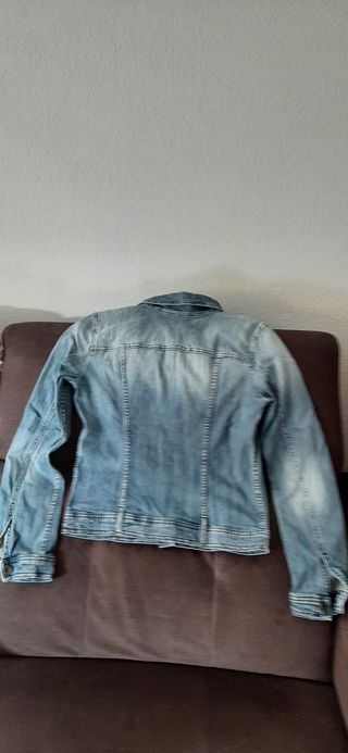 Cazadora Vaquera Azul de mujer