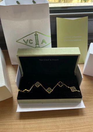 Pulsera Van Cleef & Arpels Oro y Negro