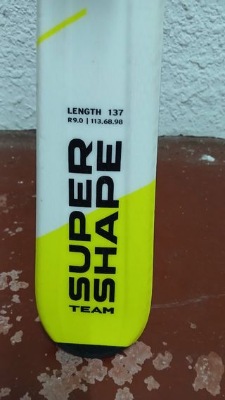 Esquís Head Super Shape Team 137cm