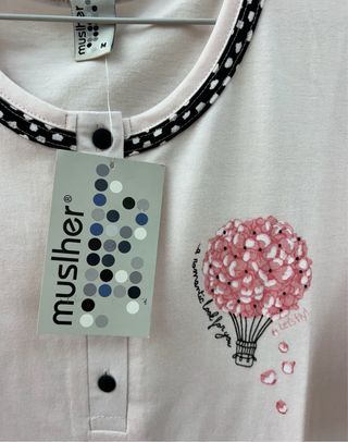 Camisón Muslher Talla M Rosa.