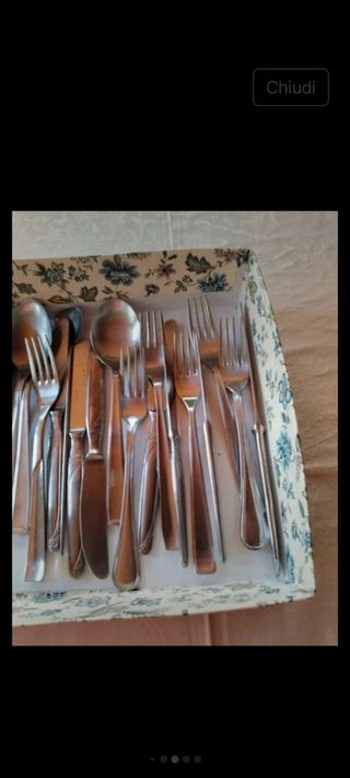 Posate in acciaio miste