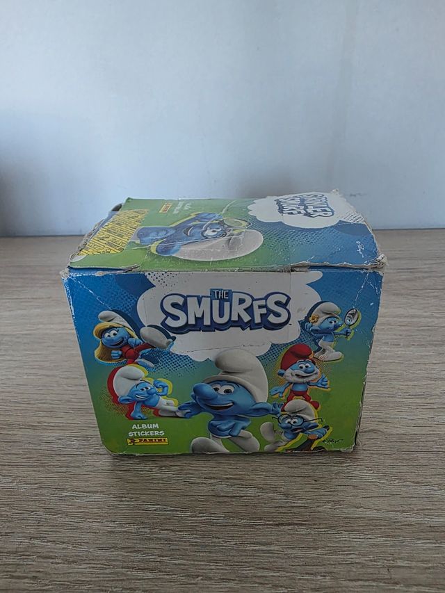 Caja Cromos Los Pitufos Panini