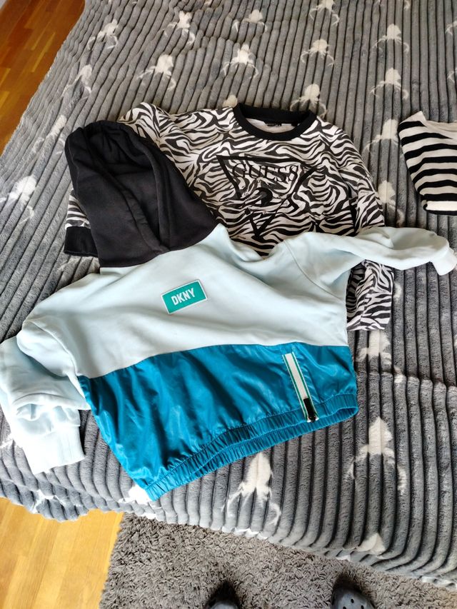 2 jerseys Guess y DKNY niña 8 años