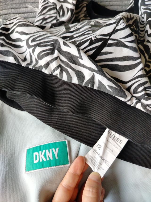 2 jerseys Guess y DKNY niña 8 años