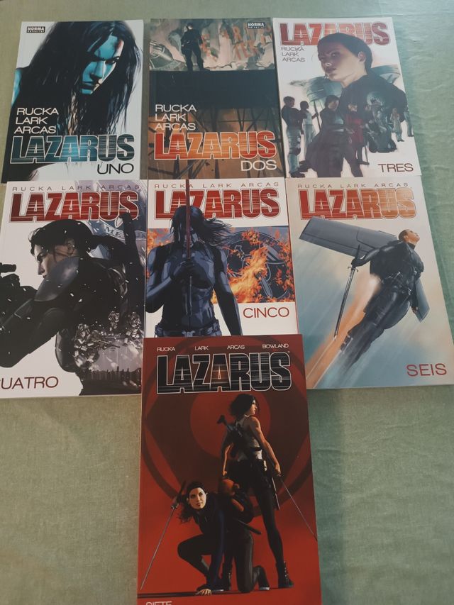 Lazarus 7 tomos