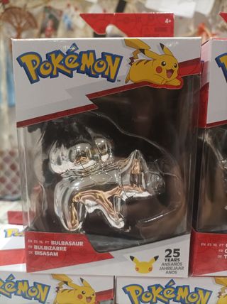 Figuras Pokémon 25 Aniversario Plata