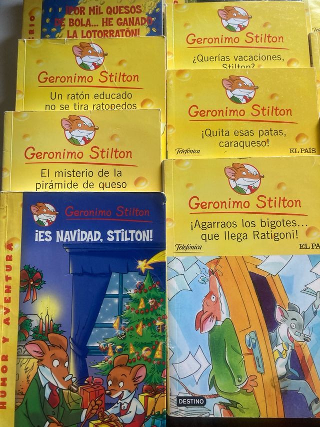 21 libros geronimo stilton