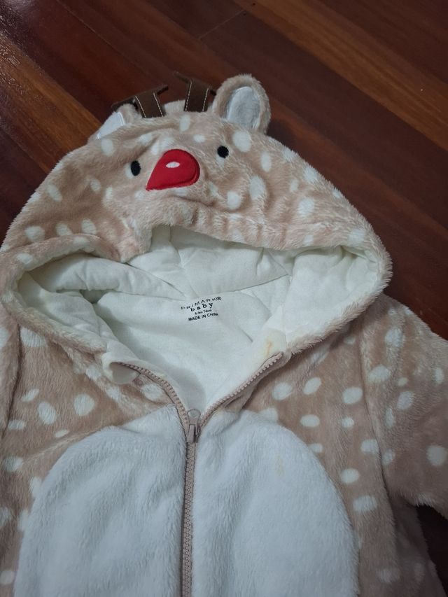 Buzo reno peluche bebé