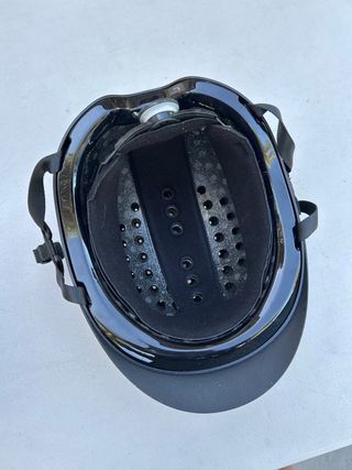 Casco de equitación negro