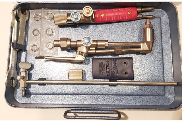 Lote Maletin ligero Soldadura 2 reguladores GLOOR