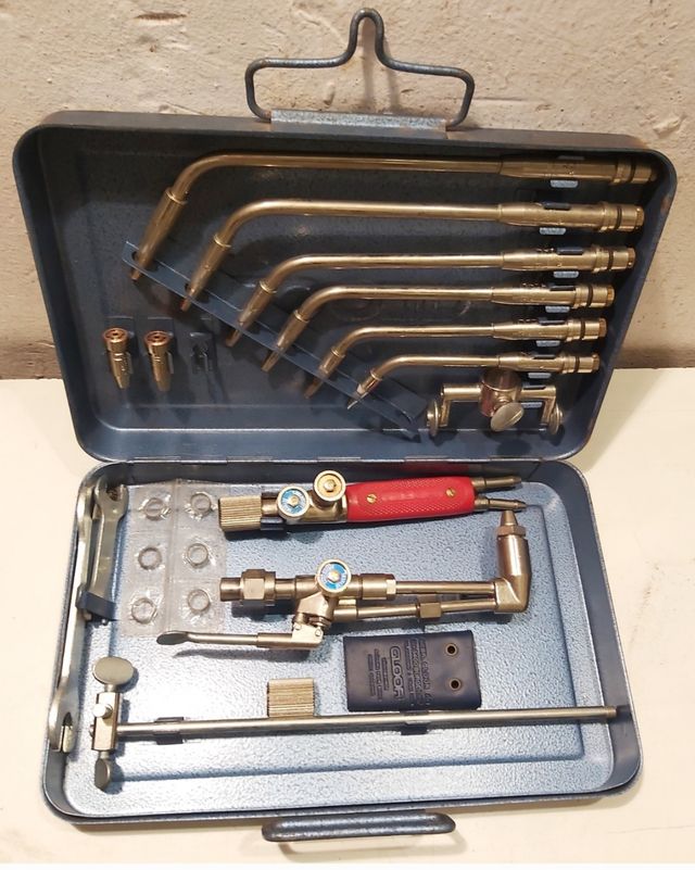 Lote Maletin ligero Soldadura 2 reguladores GLOOR