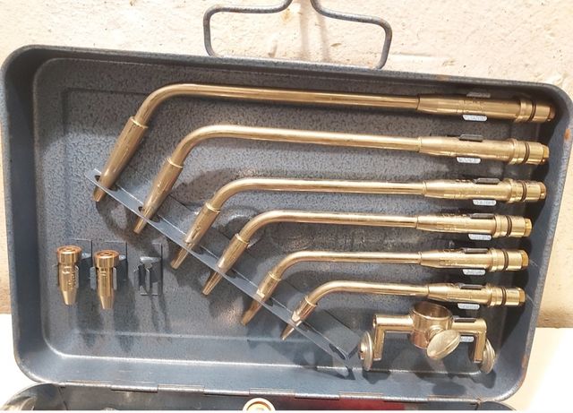 Lote Maletin ligero Soldadura 2 reguladores GLOOR