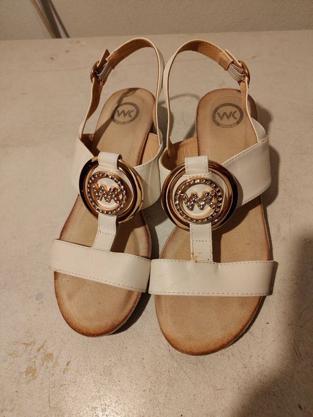 Sandalias crema Talla 41