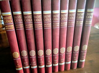Diccionari Enciclopèdic Salvat Català – 10 volums 