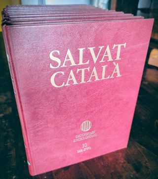 Diccionari Enciclopèdic Salvat Català – 10 volums 