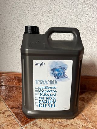 Aceite Coche 15W40 Diésel/Gasolina
