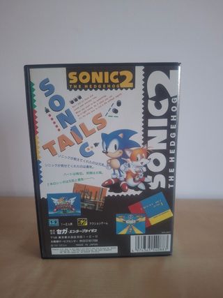 Sonic 2 Mega Drive Japonés