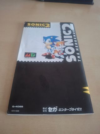 Sonic 2 Mega Drive Japonés