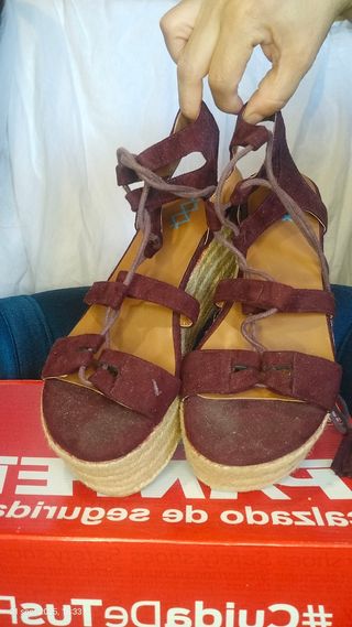 Sandalias de plataforma mujer talla 36
