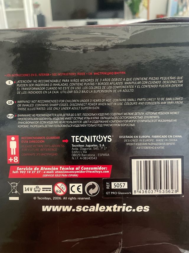 Scalextric Audi R8 PRO Glasswork 5057