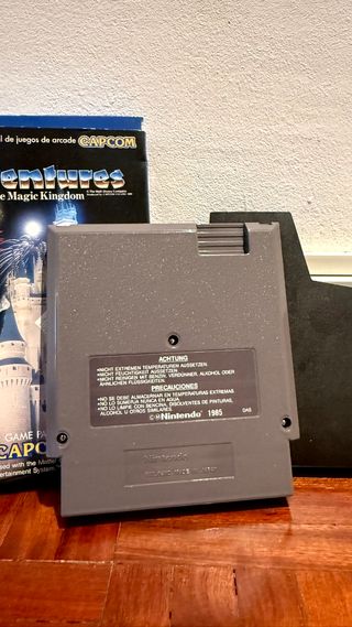 Disney Adventures NES Capcom Nintendo
COMPLETO