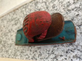 Cepillo de carpintero antiguo