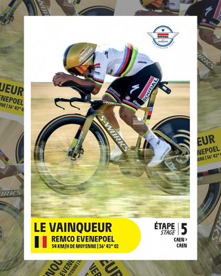 Cromo Remco Evenepoel T5 Tour Francia 2025