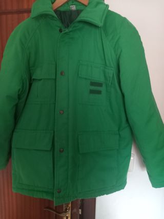 Cazadora El Corte Inglés Verde Vaquera