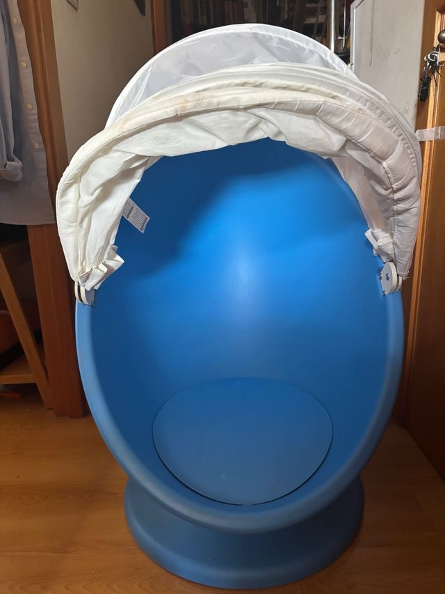 Sillón giratorio Ikea LÖMSK azul