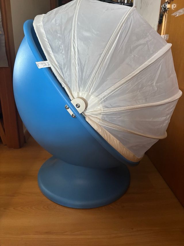 Sillón giratorio Ikea LÖMSK azul