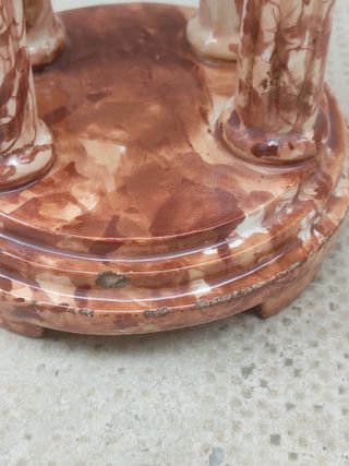 Orologio Ceramica Appoggio Stile Eclettico