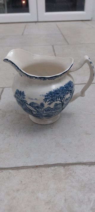 Brocca Johnsons Blu/Bianco