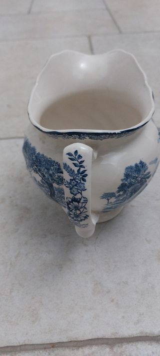 Brocca Johnsons Blu/Bianco