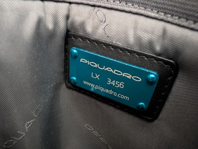 Borsello Piquadro Uomo Pelle Nero