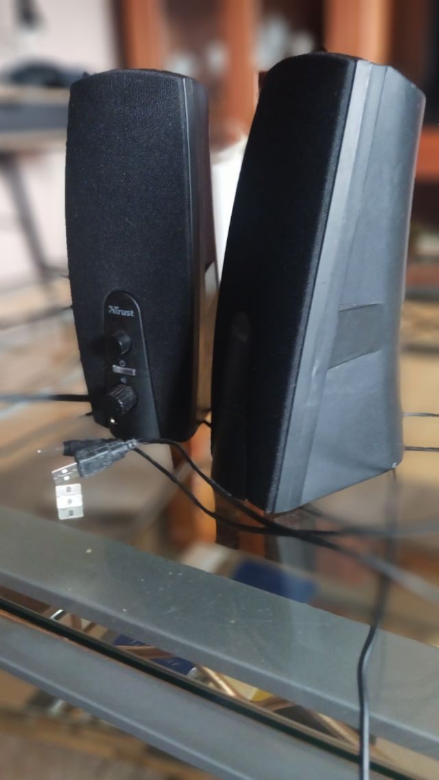 Altavoces Trust Negro PC