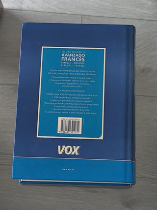 Diccionario avanzado francés
