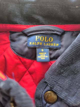 Chaqueta acolchada azul Polo Ralph Lauren