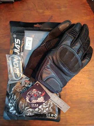 Guantes de moto Iron Jia's Talla L